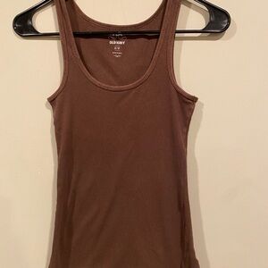 Old Navy Chocolate Brown Tank Top